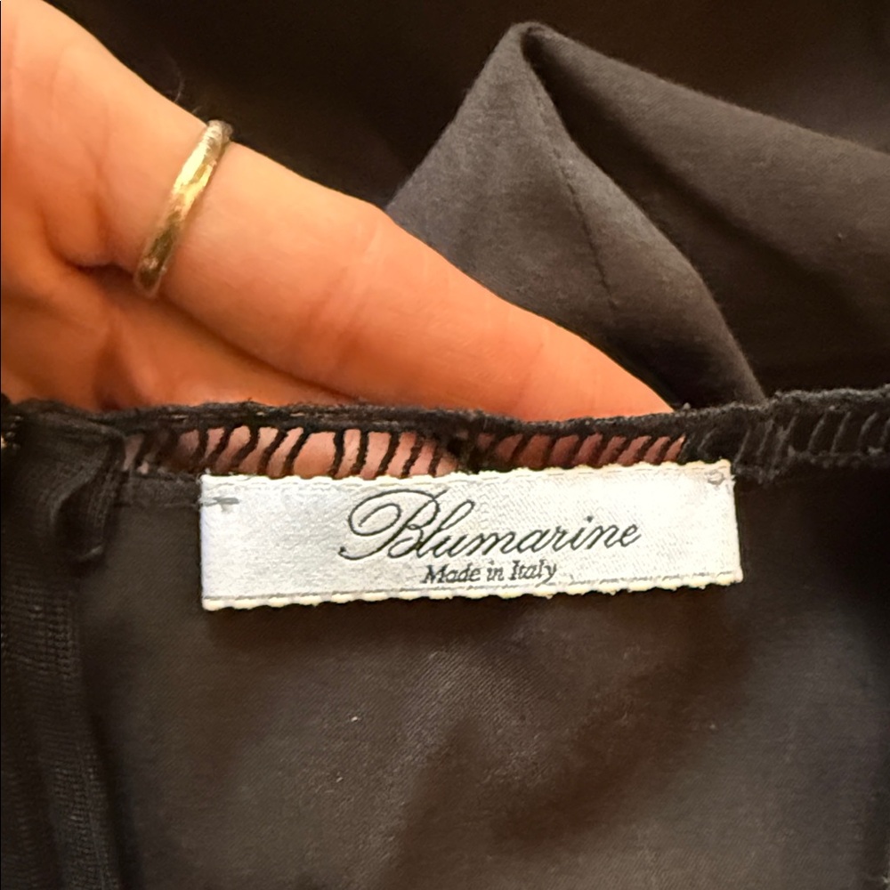 Blumarine black lace inset sheath dress - Picture 5 of 7